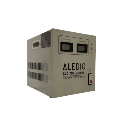 Stabilizator automat de tensiune, monofazic, cu servomotor, 6000VA, 4800W, Aledio TND6KVA, , alternativo.ro