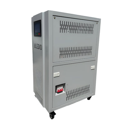 Stabilizator automat de tensiune, trifazic, cu servomotor, 25000VA, 20000W, Aledio TNS25KVA, , alternativo.ro