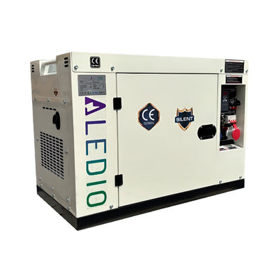 Generator de curent, diesel, 8.75 kVA, 7 kW, 380/220V, Aledio DG9500SE