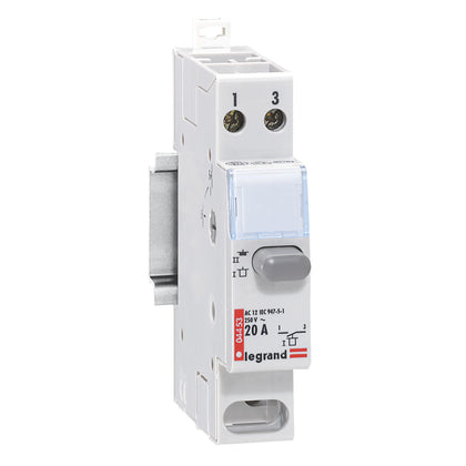 Buton de comanda, 1 modul, 1ND, 20A, 250W, Legrand 004453, , alternativo.ro