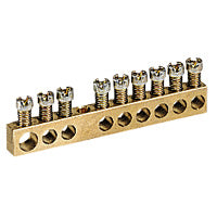 Bareta de conexiune, neizolata, 14 plecari, 122 mm², Legrand 004805, 1, alternativo.ro