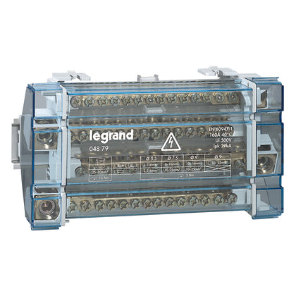Repartitor modular, 4P, 160A, 10 module, Legrand 004879, alternativo.ro