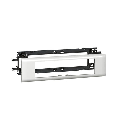 Suport aparataj Mosaic, capac DLP 65mm, 8 module, alb, Legrand 010958, , alternativo.ro