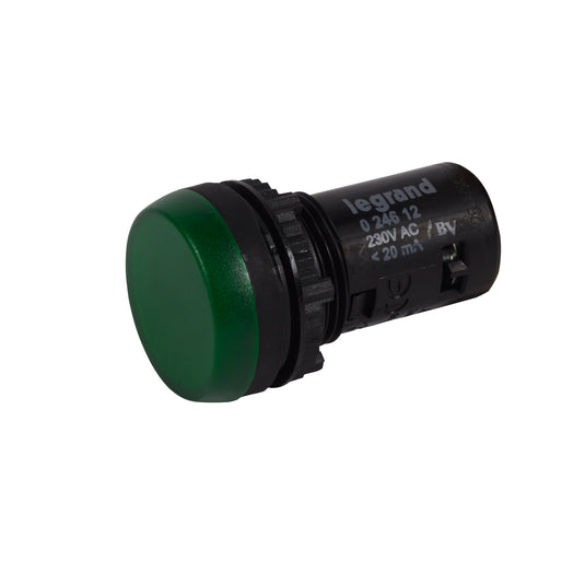 Lampa de semnalizare, LED, 230V, verde, Osmoz Legrand 024612