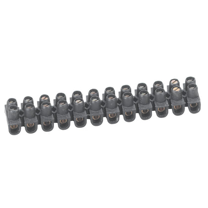 Bareta de conexiune, 2.5 mm², 12 poli, negru, Nylbloc 034211, , alternativo.ro