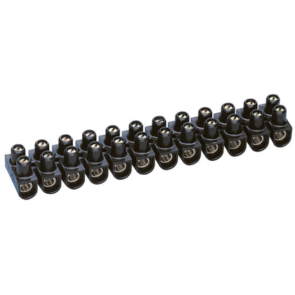 Bareta de conexiune, 16 mm², 12 poli, negru, Nylbloc 034217, , alternativo.ro