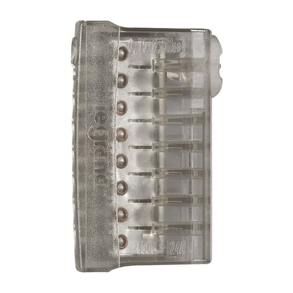 Borna de conexiune, 8 conductori, 0.75-2.5mm², gri, Nylbloc 034328, , alternativo.ro