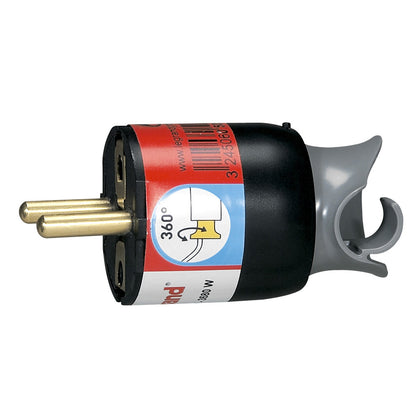 Stecher cu orientare cablu, cu contact de protectie, 16A, negru, Legrand 050173, , alternativo.ro
