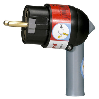 Stecher cu extragere usoara, cu contact de protectie, 16A, negru, Legrand 050176, , alternativo.ro
