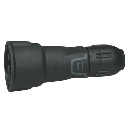 Priza mobila din cauciuc, cu manson, cu contact de protectie, 16A, IP44, negru, Legrand 050341, , alternativo.ro
