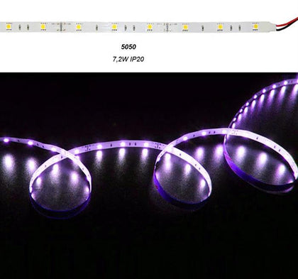 Banda LED, 7.2W, 12V, lumina RGB, IP20, Lumen 05-080/RGB