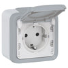 PLEXO PRIZA PT 2P+T 16A IP55 GRI 069733