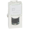 Priza de date, 1 modul, RJ45, Cat.5e, UTP, alb, Mosaic 076551