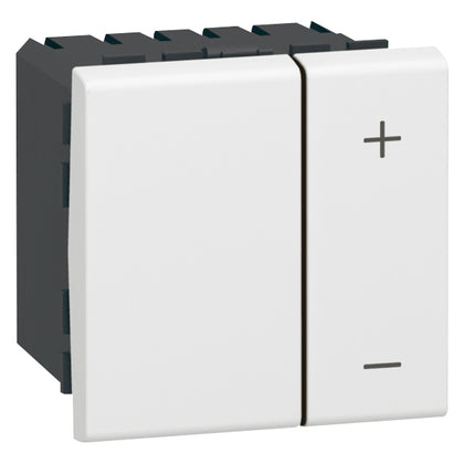 Variator, 2 module, 600W, alb, Mosaic 078405, , alternativo.ro