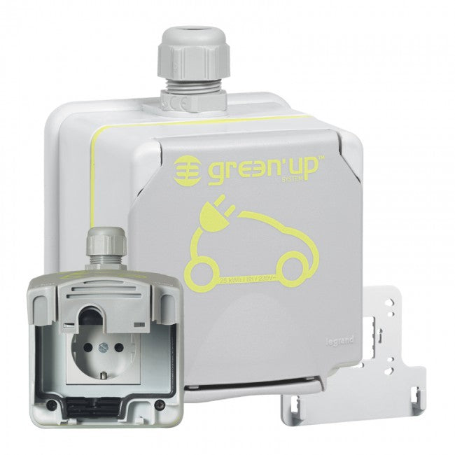 GREEN'UP PRIZA PT 16A 230V 3.7kW IP55 IK08 090472, alternativo.ro