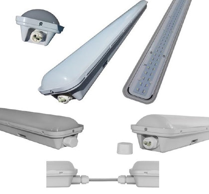 Corp iluminat LED, interconectabil, 60W, 4000K, IP65, 150cm, Lumen 19-8012/1560, 1, alternativo.ro