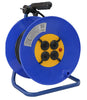 Prelungitor electric pe tambur, 25m, 4 prize cu protectie, cablu 3x2.5mm² 31-22325