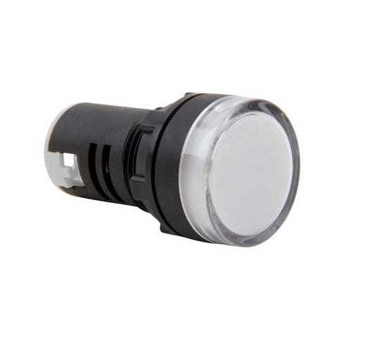 Lampa semnalizare LED, 230V, alb, Adeleq 32-743/230