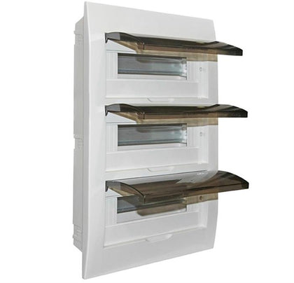 Tablou plastic, incastrat, 36 module, 3 randuri, IP40, , alternativo.ro