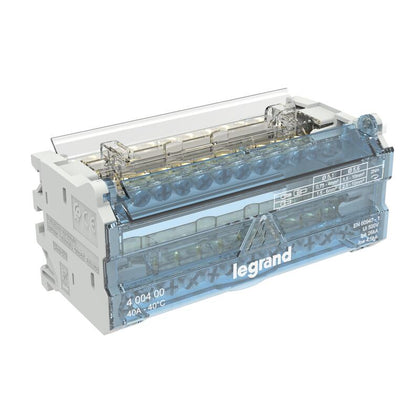 Repartitor modular, 2P, 40A, 6 module, Legrand 400400, alternativo.ro