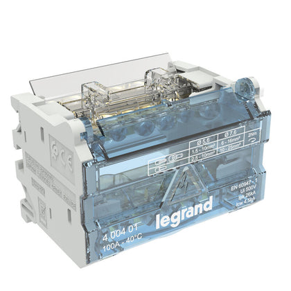 Repartitor modular, 2P, 100A, 4 module, Legrand 400401, , alternativo.ro