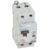 Disjunctor diferenţial DX³, monopolar+neutru, 40A, curba C, 6kA, tip AC, 30mA, 2 module, Legrand 411006