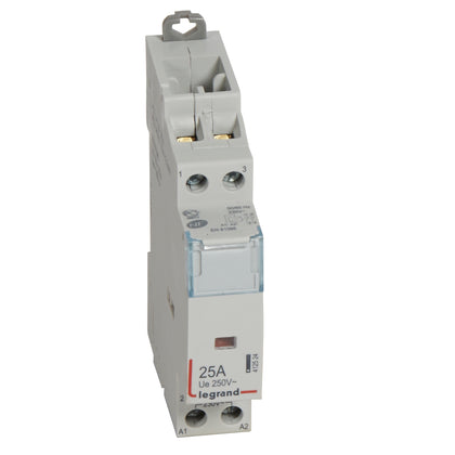 Contactor cu montaj pe sina DIN, 1 modul, 230V, 2NI, 25A, CX³ Legrand 412524, , alternativo.ro