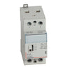 Contactor cu montaj pe sina DIN, bipolar, 2 module, cu maner, 230V, 2ND, 63A, CX³ Legrand 412547