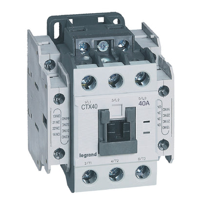 Contactor 3P, 40A, 2ND2NI, 230V AC, CTX³ 40 Legrand 416136, , alternativo.ro