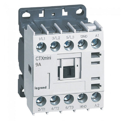 CTX³ MINI CONTACTOR 3P 9A 1ND 230V AC 417026, alternativo.ro