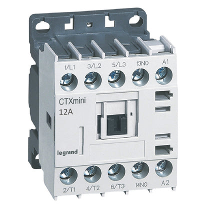 CTX³ MINI CONTACTOR 3P 12A 1ND 230V AC 417046, alternativo.ro