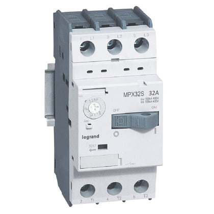 Disjunctor motor, 22÷32A, 15kA, MPX³ 32S Legrand 417315, , alternativo.ro