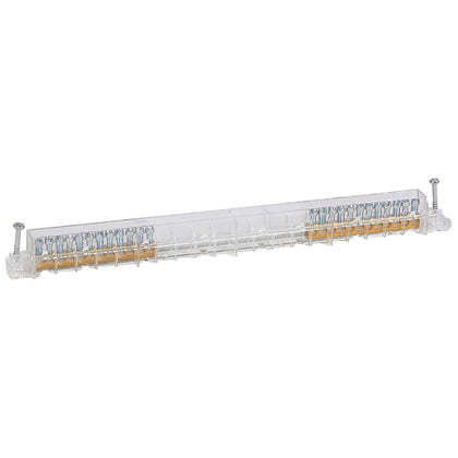 Bareta de conexiune Nedbox, pentru ref.601241/2/3, cu suport electroizolant, 24 plecari, Legrand 601291, , alternativo.ro