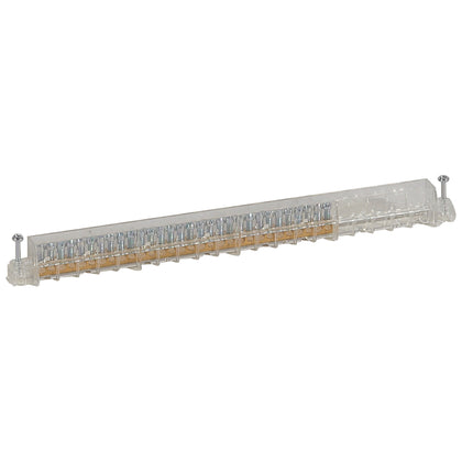 Bareta de conexiune Nedbox, pentru ref.601244, cu suport electroizolant, 30 plecari, Legrand 601292, , alternativo.ro