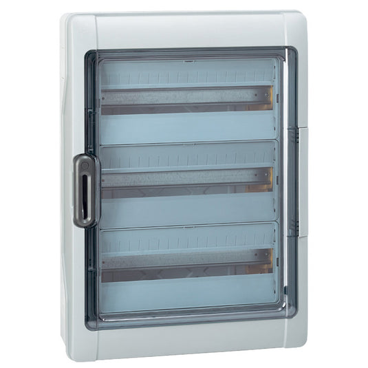 Cofret etans, aparent, 54 module, 3 randuri, IP65, Plexo³ 601837