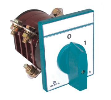 Intrerupator circular, 3x40A, 0-1, MT019, Metop 63-007