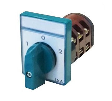 Intrerupator circular, 3x16A, 1-0-2, MT029, Metop 63-017