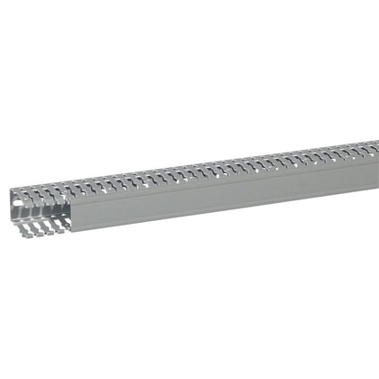 Canal cablu pieptane, 40x60mm, 2m, gri, Transcab Legrand 636107, , alternativo.ro