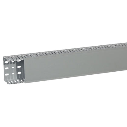Canal cablu pieptane, 100x60mm, 2m, gri, Transcab Legrand 636120, , alternativo.ro