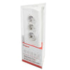 MOES BLOC MULTIPRIZA CU SUPORT TABLETA SI INCARCARE USB PENTRU BIROU 3x2P+T + 2xUSB 1.5M ALB 694810