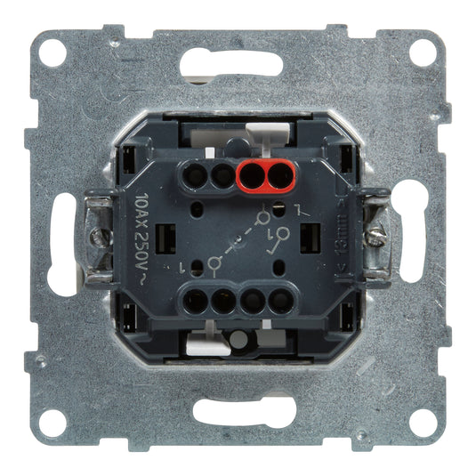 Intrerupator simplu, 10A, alb, Suno 721101