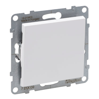 Buton cu revenire simplu, 6A, alb, Suno 721109, , alternativo.ro