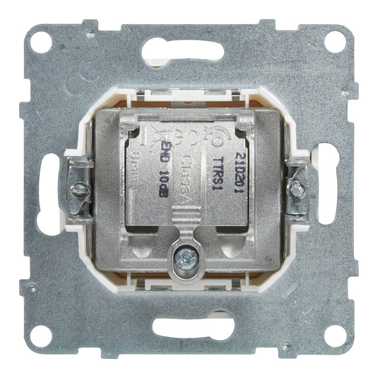 Priza TV-R-SAT, de capat, alb, Suno 721169