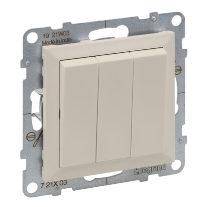 Intrerupator triplu, 20A, ivoar, Suno 721203, , alternativo.ro