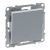 Buton cu revenire simplu, 6A, aluminiu, Suno 721309