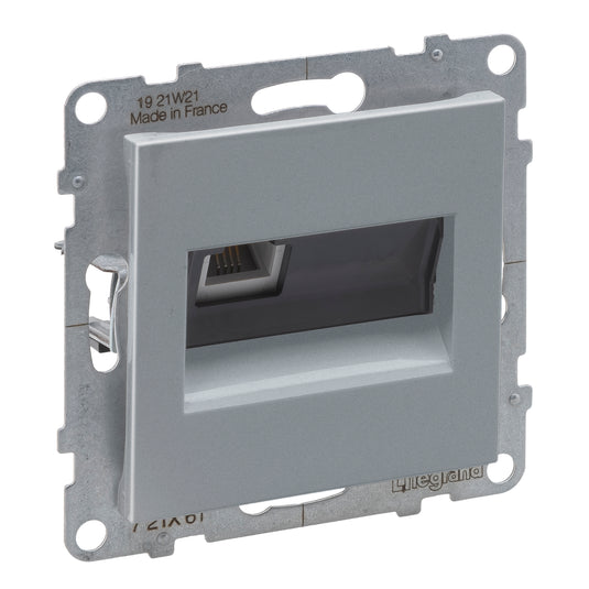 Priza de telefon, RJ11, aluminiu, Suno 721361