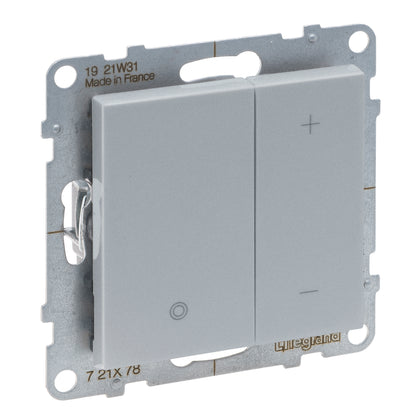 Variator cu apasare, fara neutru, aluminiu, Suno 721378, , alternativo.ro