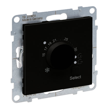Termostat pentru încălzire prin pardoseală, negru, Suno 721437, , alternativo.ro