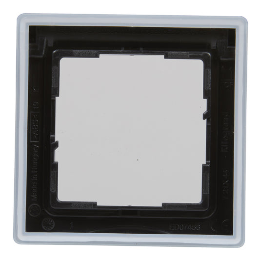 Rama 1 post, IP44, Negru, Suno 721444