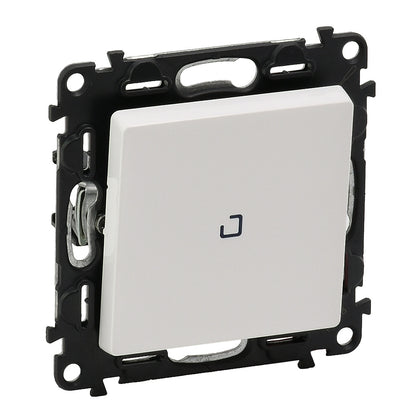 Intrerupator simplu, cu lumina de control, 10A, alb, Valena Life 752110, , alternativo.ro